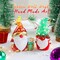 LET'S RESIN Christmas Gnomes Resin Molds, 2 Pcs Santa Gnomes Epoxy Resin Molds with Slouchy Hat Christmas Tree Gnome, Funny Silicone Molds for Epoxy Resin, Christmas Ornaments, Thanksgiving Gifts
